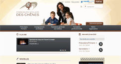 Desktop Screenshot of csdeschenes.qc.ca